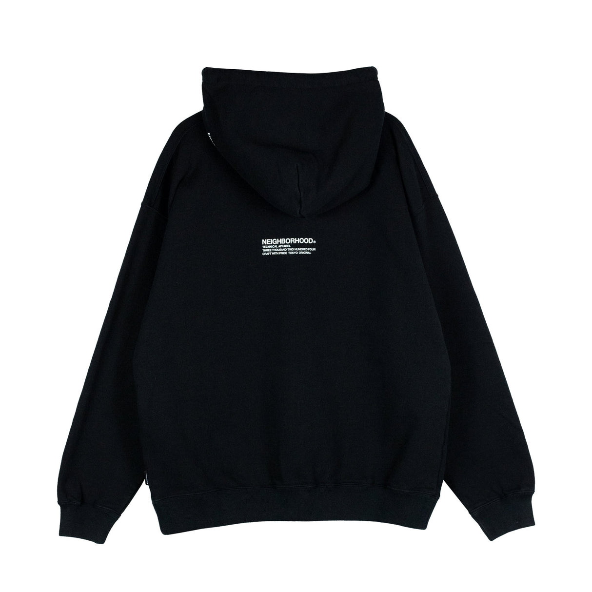 Neighborhood CLASSIC SWEAT ZIP HOODIE LS, Black