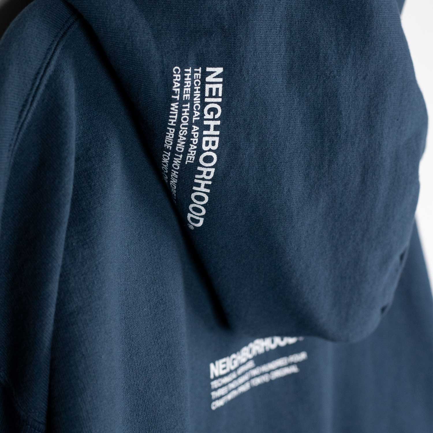 Neighborhood CLASSIC SWEAT ZIP HOODIE LS, Navy – Beamhill