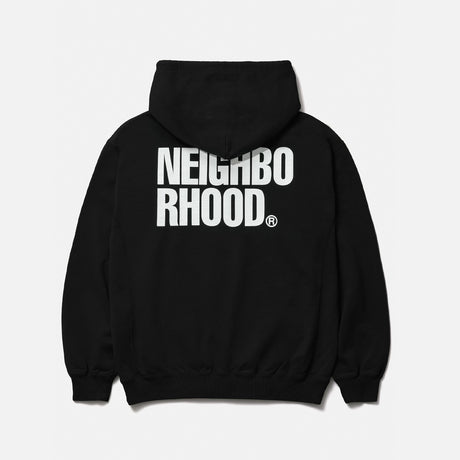Neighborhood CLASSIC SWEAT ZIP HOODIE LS, Black