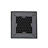 Neighborhood CROSS PATTERN BANDANA, Black