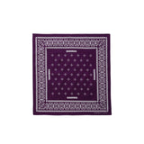 Neighborhood CROSS PATTERN BANDANA, Purple