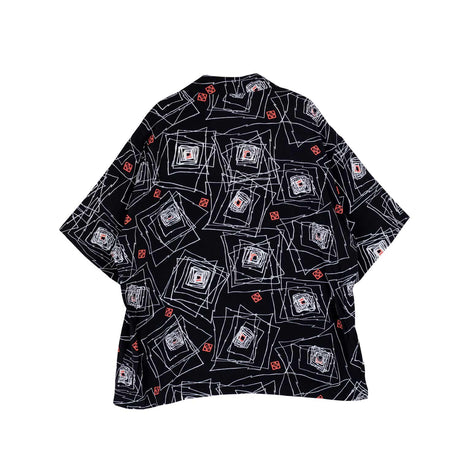 Neighborhood GEOMETRIC HAWAIIAN SHIRT S/S, Black - Image 2