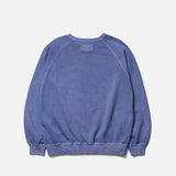 Neighborhood PIGMENT DYED CREWNECK LS, Blue