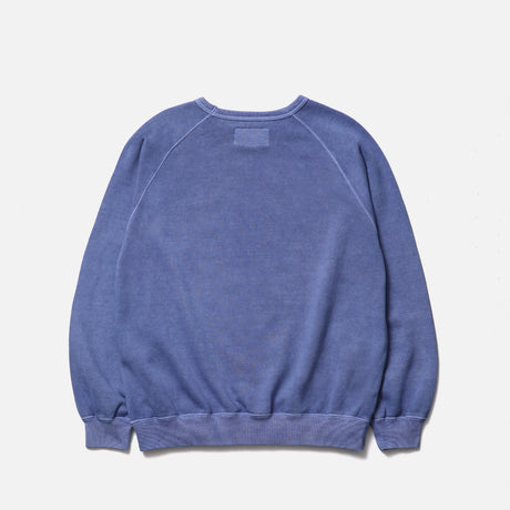 Neighborhood PIGMENT DYED CREWNECK LS, Blue