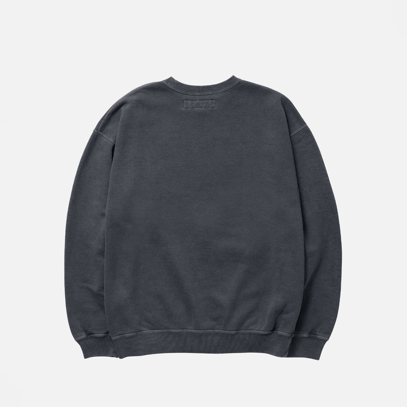 Neighborhood PIGMENT DYED SWEAT SHIRT LS, Black