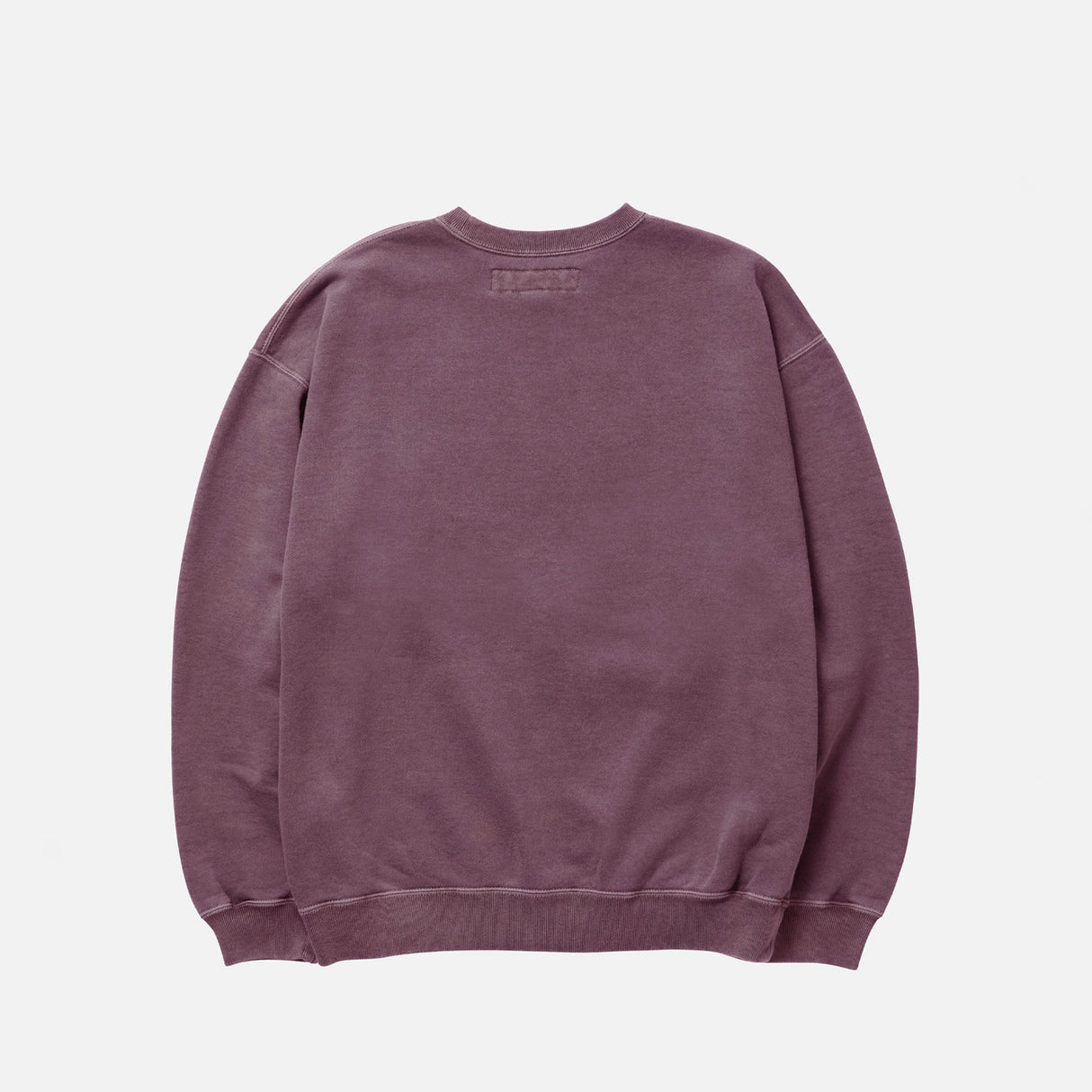 Neighborhood PIGMENT DYED SWEAT SHIRT LS, Burgundy