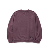 Neighborhood PIGMENT DYED SWEAT SHIRT LS, Burgundy