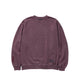 Neighborhood PIGMENT DYED SWEAT SHIRT LS, Burgundy