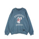 Neighborhood PIGMENT DYED SWEATSHIRT LS, Navy