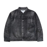 Neighborhood SAVAGE DENIM TYPE-1 JACKET, Black