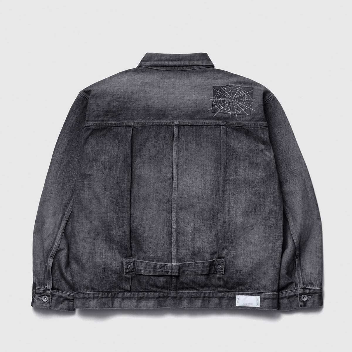 Neighborhood SAVAGE DENIM TYPE-1 JACKET, Black