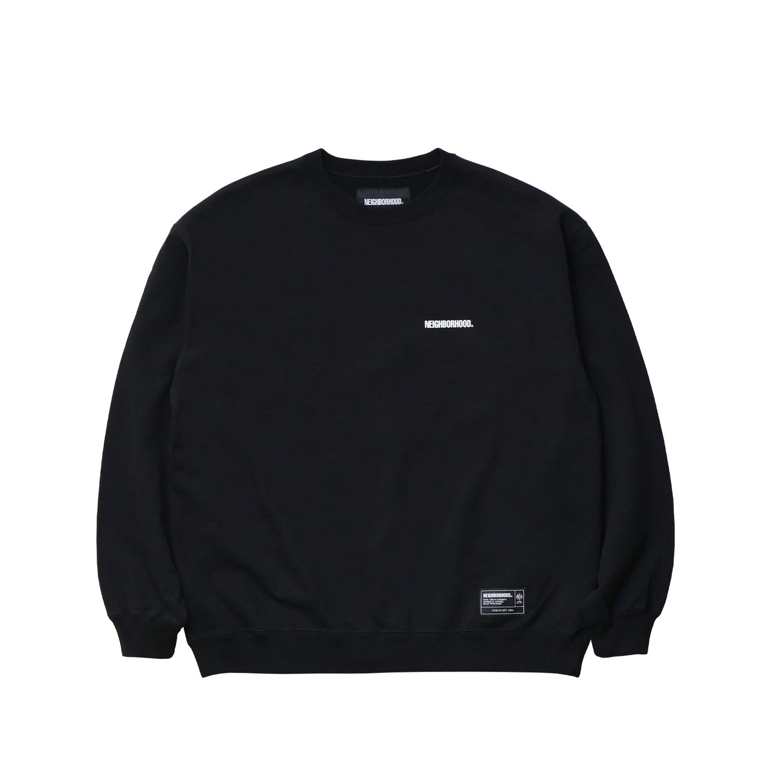 Neighborhood STAPLE SWEAT SHIRT LS, Black – Beamhill