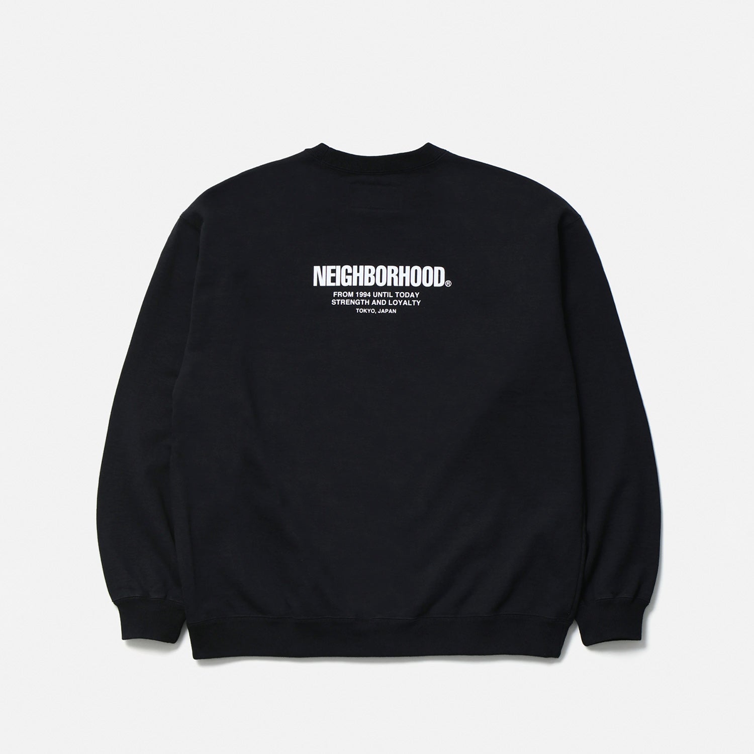 Neighborhood STAPLE SWEAT SHIRT LS, Black – Beamhill