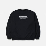 Neighborhood STAPLE SWEAT SHIRT LS, Black
