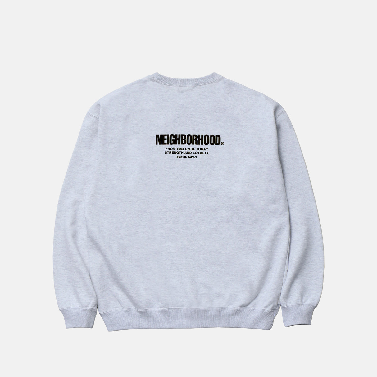 Neighborhood STAPLE SWEAT SHIRT LS, Oatmeal