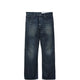 Neighborhood WASHED DENIM FULL CUT PANTS, Indigo