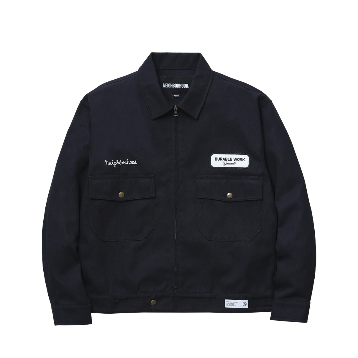 Neighborhood ZIP WORK JACKET, Navy