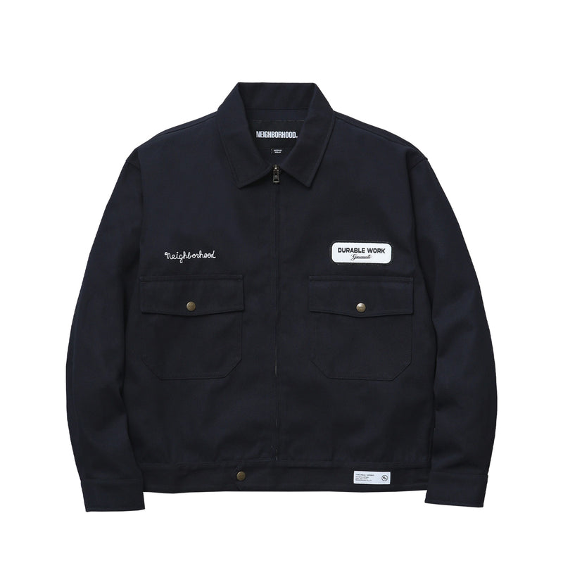 Neighborhood ZIP WORK JACKET, Navy