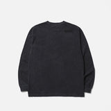 Neighborhood PIGMENT DYED CREWNECK LS, Black
