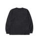 Neighborhood PIGMENT DYED CREWNECK LS, Black