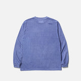 Neighborhood PIGMENT DYED CREWNECK LS, Blue