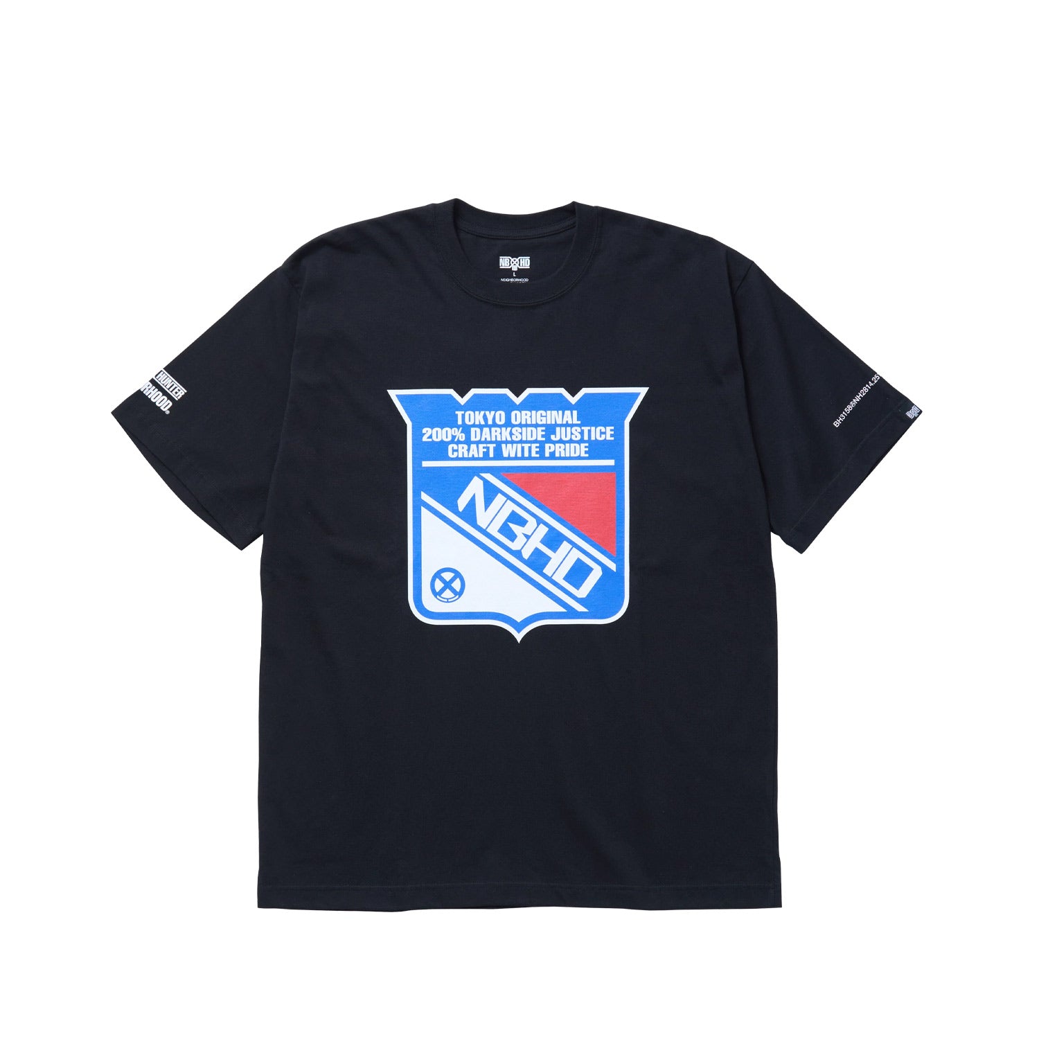 Neighborhood x BOUNTY HUNTER . TEE S/S-2, Black – Beamhill