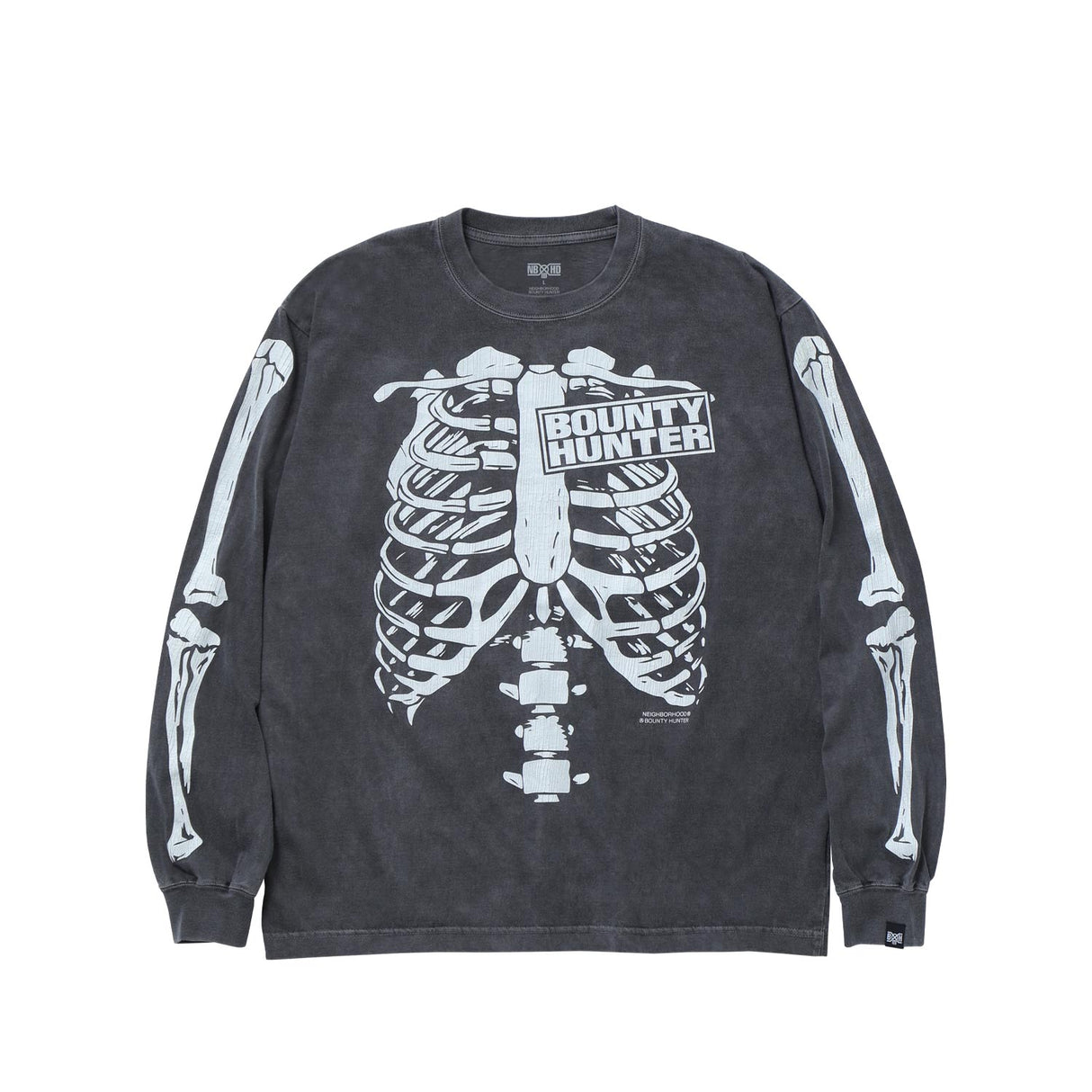 Neighborhood x BOUNTYHUNTER . TEE LS, Black
