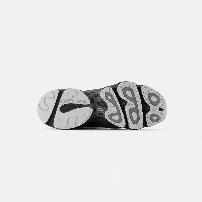 New Balance M1000T, Black/Dark Silver Metallic/Lime Leaf