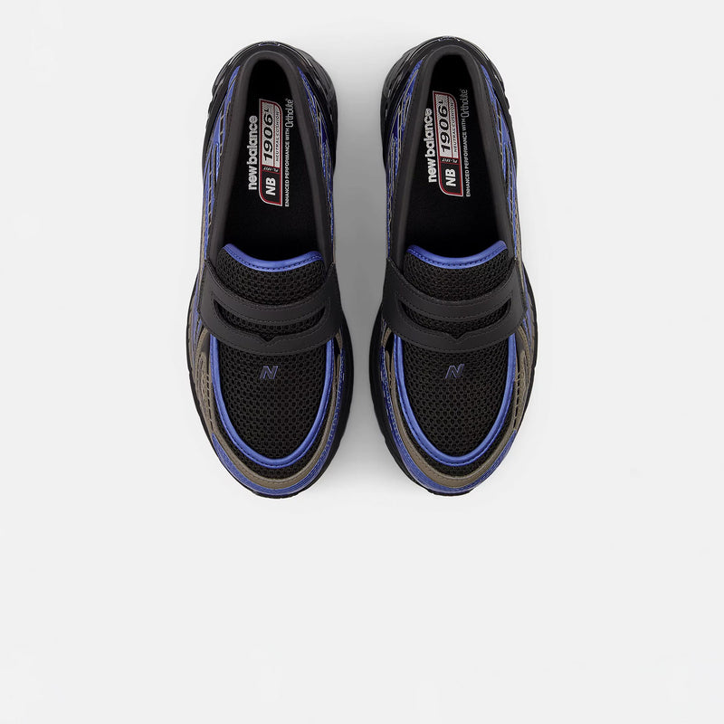 New Balance U1906LAR, Black Cement/Blue Gemstone