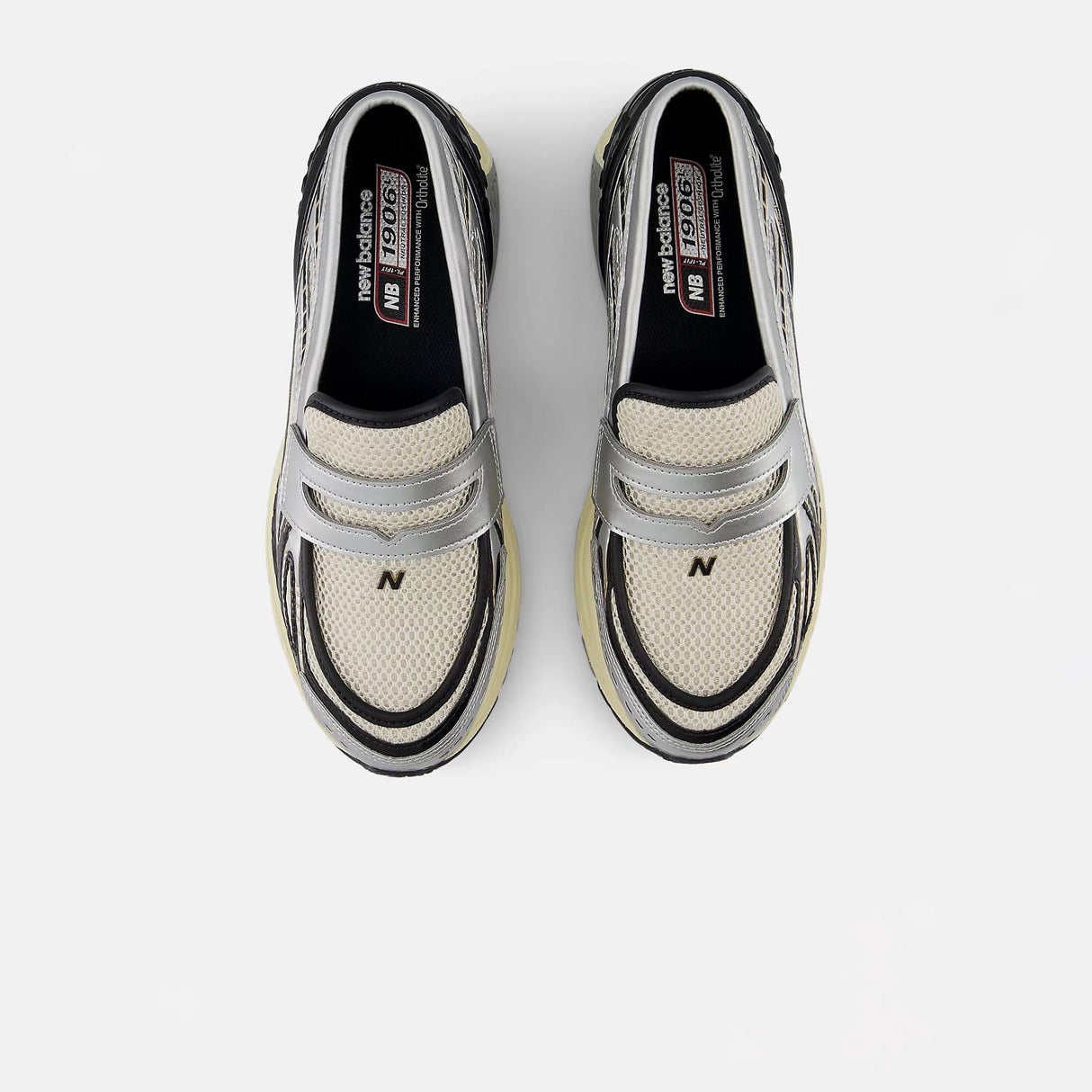 New Balance U1906LOB, Silver Metallic/Black