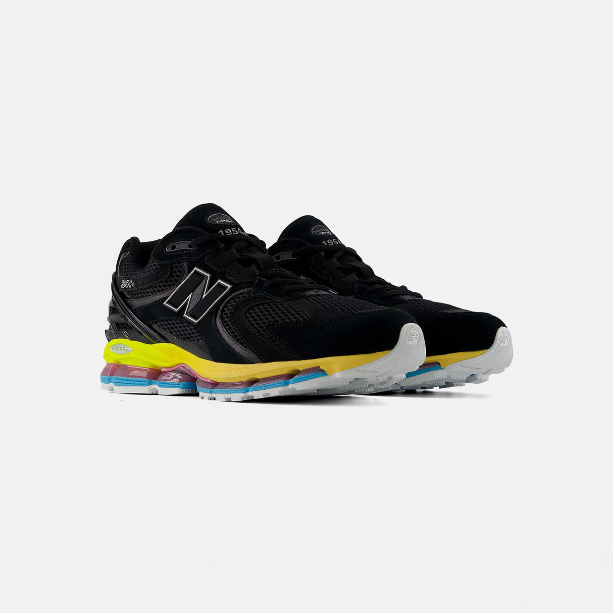 New Balance U19545XS, Black/Black Cement/Clementine