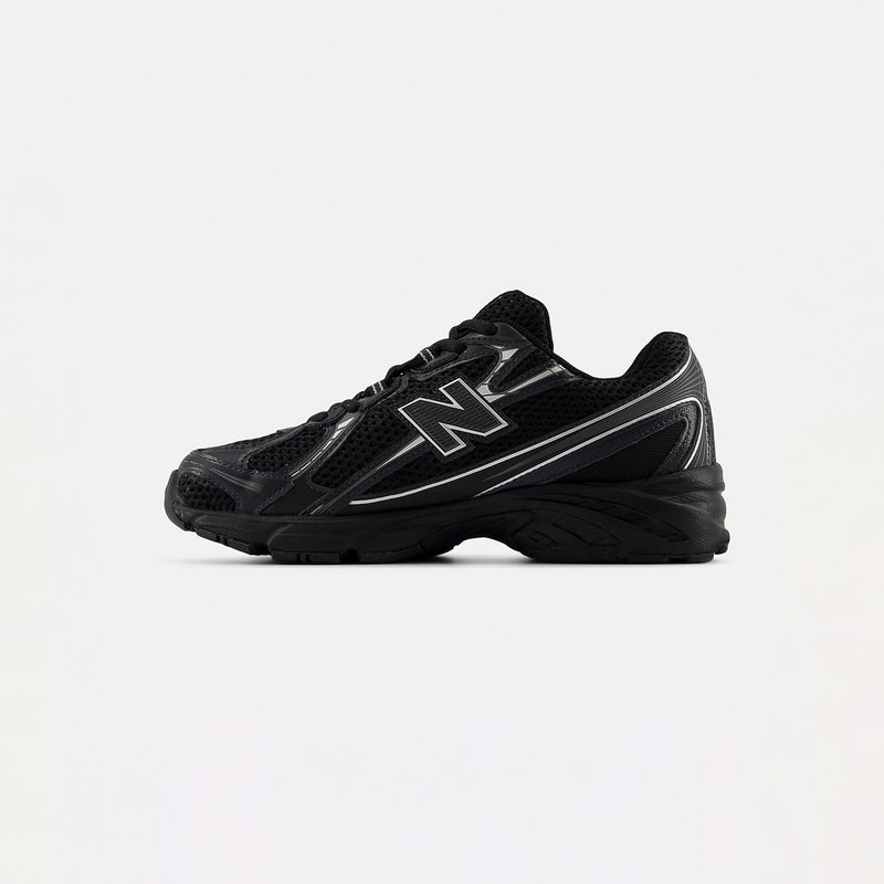New Balance U740BM2, Black/Silver Metallic