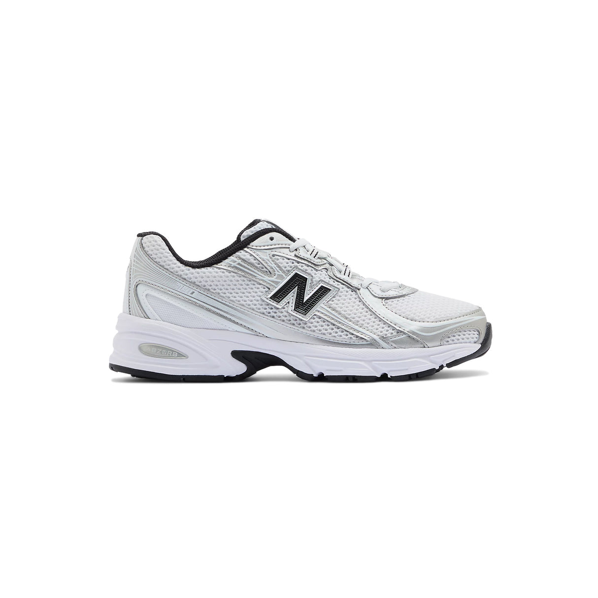 New Balance U740NW2, White/Silver Metallic