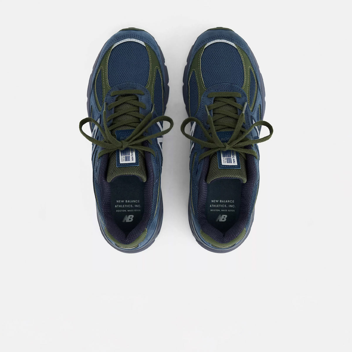 New Balance U990BG4, NB Navy/Meteorite/Kombu