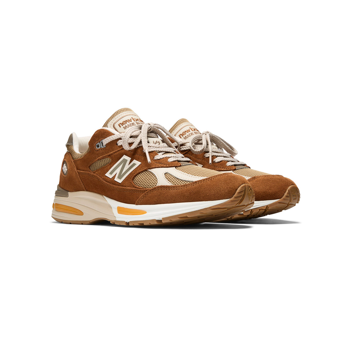 New Balance U991GB2 MADE IN UK, Caramel Cafe/Dijon