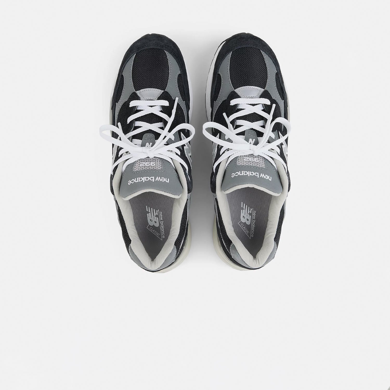 New Balance U992BK MADE IN USA, Black/Grey/Silver Metallic – Beamhill