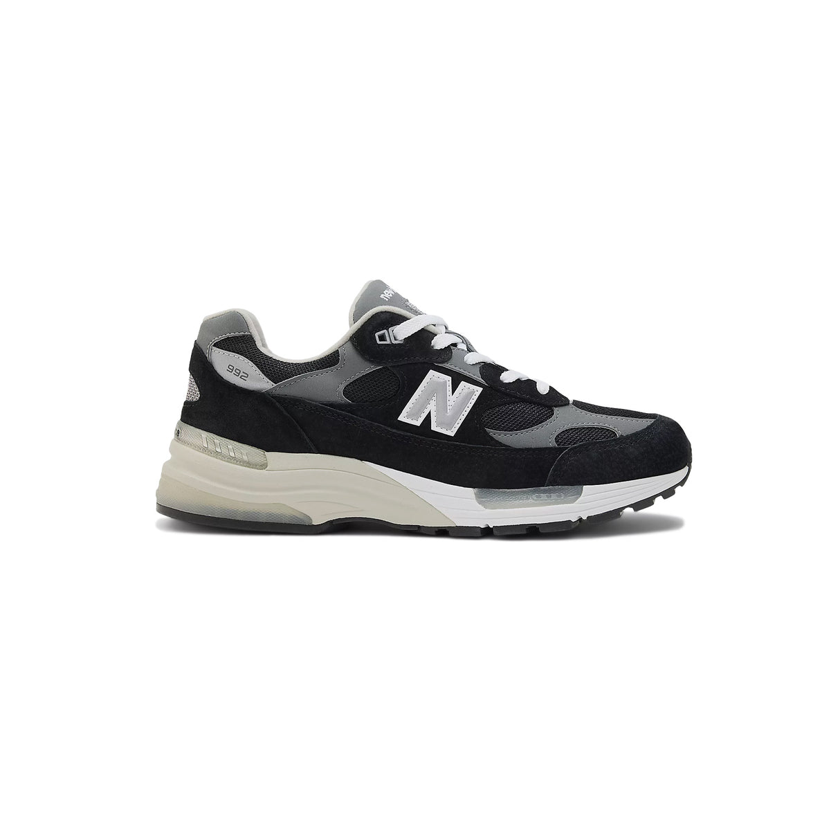 New Balance U992BK MADE IN USA, Black/Grey/Silver Metallic