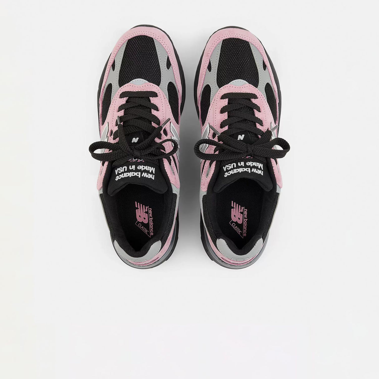 New Balance U993PB, Pink Taffy/Black/Slate Grey