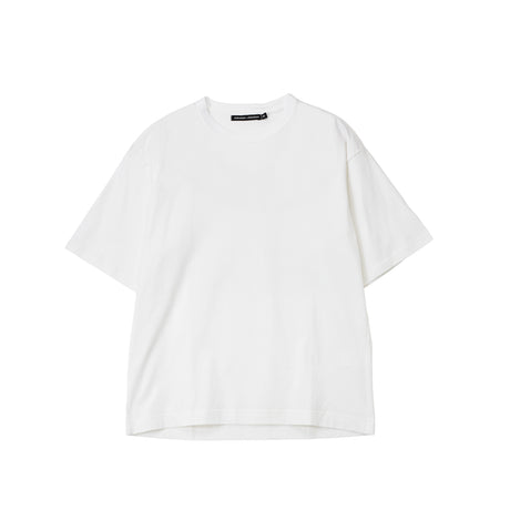 White t-shirt on a white background