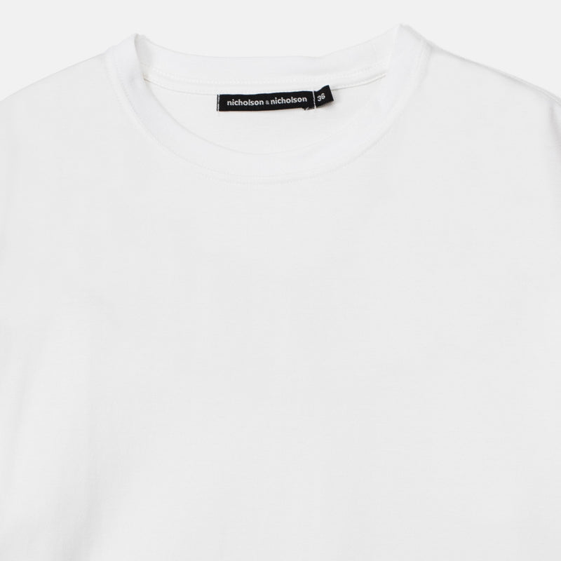Nicholson & Nicholson HUG T-SHIRT, White