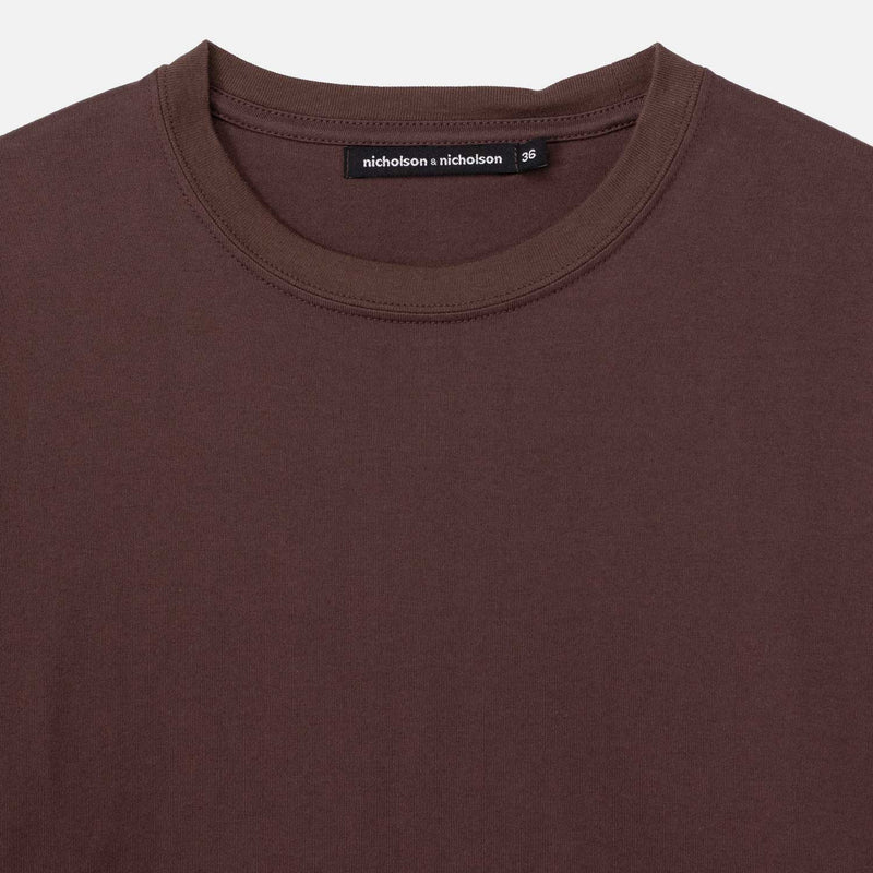 Nicholson & Nicholson HUG T-SHIRT, Brown