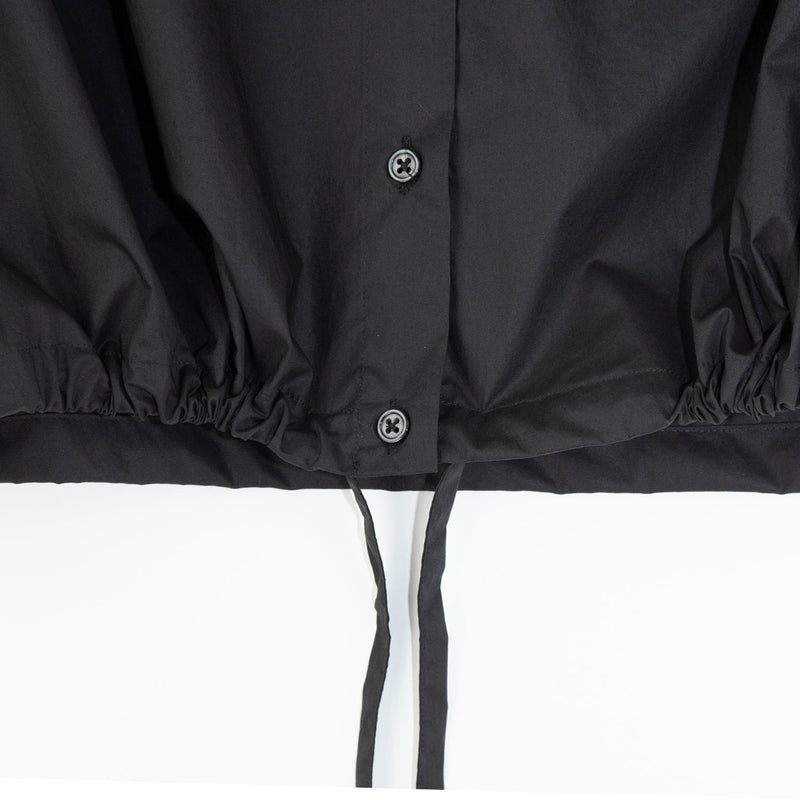 Nicholson & Nicholson LUNA POPLIN TOP, Black