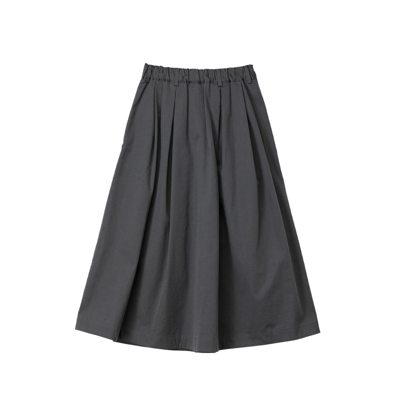 Gray skirt on a white background