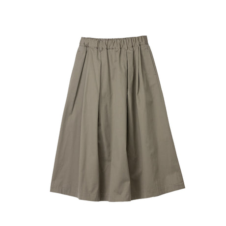 Beige skirt on a white background