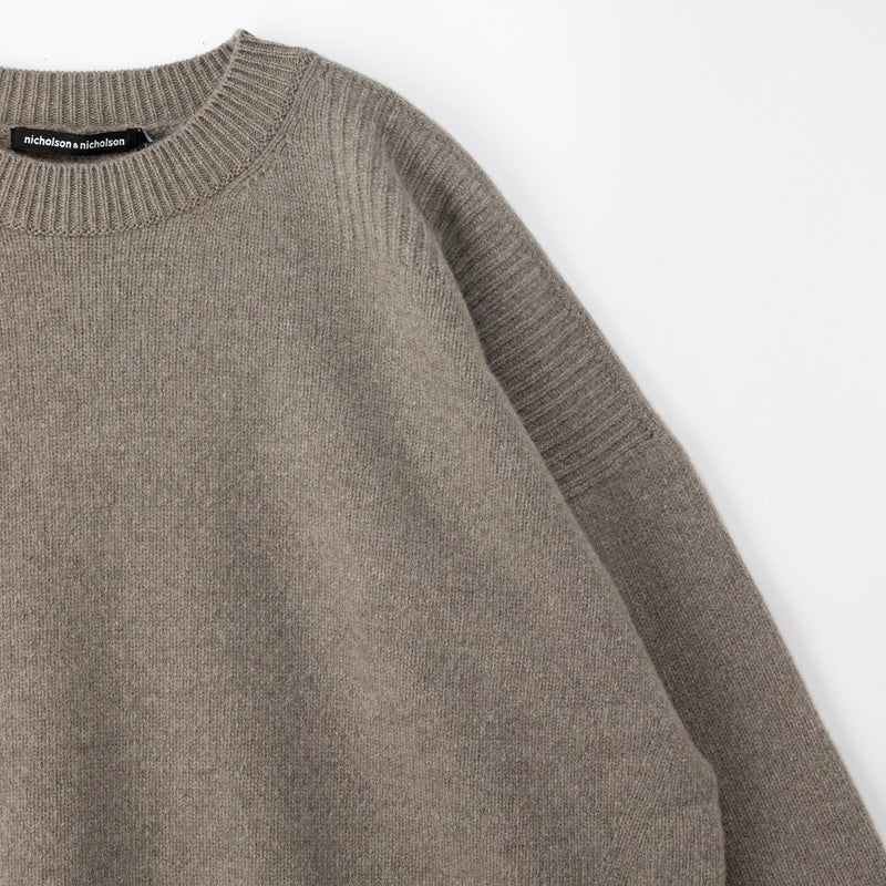 Nicholson & Nicholson HARDY KNITTED SWEATER, Beige