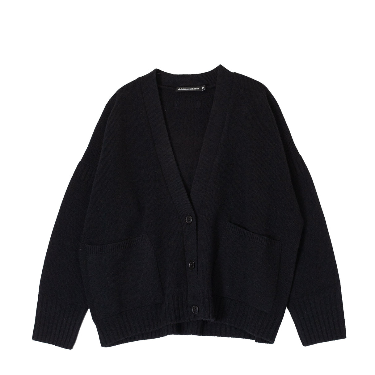 Nicholson & Nicholson JANE CARDIGAN, Black