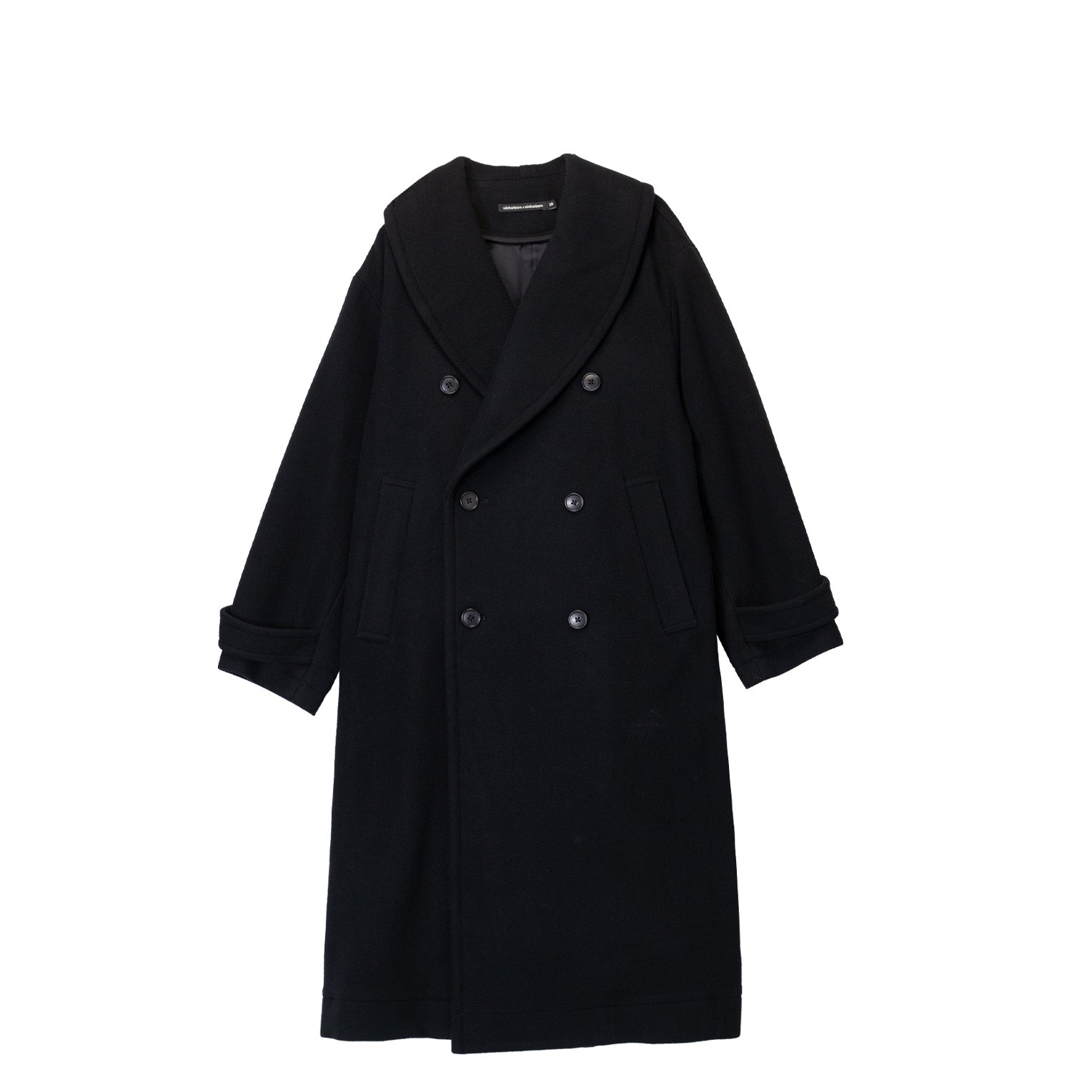 Nicholson & Nicholson MORRIS COAT, Black – Beamhill