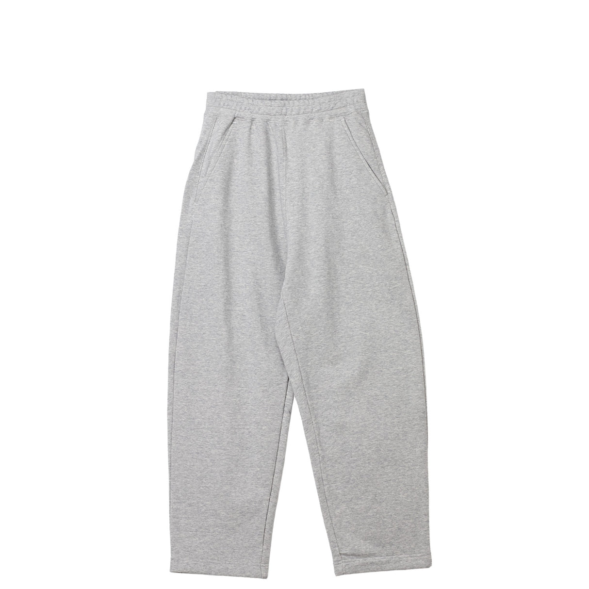 Grey sweatpants on a white background