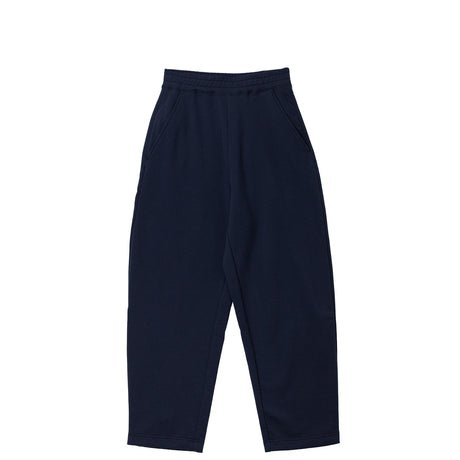 Navy blue pants on a white background