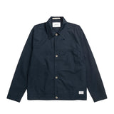 Norse Projects ARRESKOV COMPACT COTTON OVERSHIRT, Dark Navy